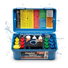 Taylor Technologies K-2006-SALT FAS-DPD, 9-in-1 Saltwater Pool Test Kit | Tests picture