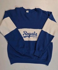 Vintage 1988 Kansas City Royals Artex Crewneck Sweatshirt USA Men's Large picture