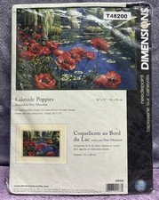 2007 Dimensions Cross Stitch Kit Lakeside Poppies 16