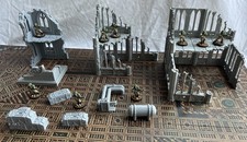 D Ruins 28mm Terrain 3D Printed   40K    Kill Team   corners, crates, pipes etc. picture