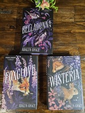Belladonna Series by Adalyn Grace FairyLoot Edition Signed Foxglove Wisteria picture