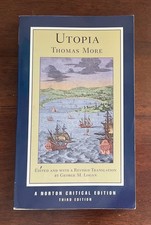 UTOPIA by Thomas More (2011, A Norton Critical Edition, Third Edition picture