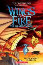 A Graphix Book: Wings of Fire Graphic Novel #1: The Drago - VERY GOOD picture