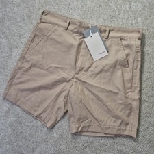 Icebreaker Hike Shorts Mens ACTUAL 34 Wool Blend Chino Brown 8 Inch Outdoor New picture