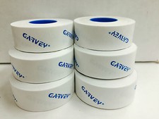 GENUINE GARVEY WHITE 1 LINE LABELS PRICE GUN 22/6 22/7 22/8 72 ROLLS (8) INK picture