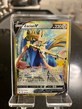 Pokemon TCG Zacian V 138/202 30th Celebration Secret Rare Holo - NM picture