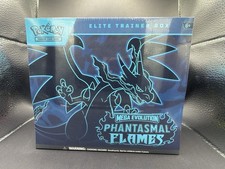 Pokemon Mega Evolution -Phantasmal Flames- Elite Trainer Box-ETB Factory Sealed picture