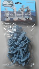 1:32 American Revolutionary War Regular Army Plastic Toy Soldier 16 Figures LOD picture