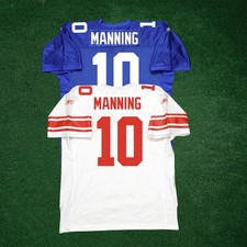 Eli Manning New York Giants Reebok NFL Authentic On-Field EQT Home Away Jersey picture