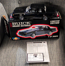 GMP 1:18 1987 Buick Grand National Black Diecast Performance Series Limited picture