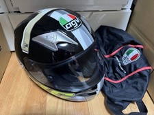 AGV Ti-Tech Valentino Rossi 2007 Jerez Test Edition Full Face Helmet Size M Bag picture