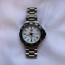 TAG Heuer WAH1111.BA0850 Mens Formula 1 Swiss Quartz White Stainless Steel Watch picture
