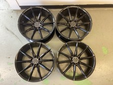 Blaque Diamond Wheels BD-11 Gloss Black Rims Verify Fitment picture