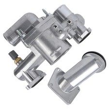 AJ89485Aluminum Thermostat Housing with gasket for Jaguar Vanden Plas S-Type XJ8 picture