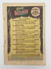 Batman #198 (1968) DC Comics 80-Page Giant Joker Catwoman Penguin Coverless picture