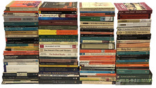 Book Lot of 20 Vintage Literature Classics Paperback Stage Decor RANDOM MIX picture