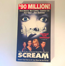 Scream VHS 1997 Demo Tape Promo Screener Wes Craven Buena Vista Rare Horror NTSC picture