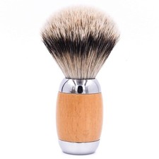 Taconic Shave's Extra Dense 100% 3-Band Silvertip Badger Luxury Shaving...  picture
