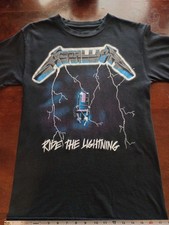 Vintage 1999 Metallica Ride The Lightning T Shirt, Official, Size Small, RARE picture
