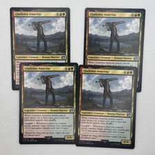 4x MTG Gladiolus Amicitia Final Fantasy Regular NM playset picture