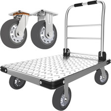 Folding Hand Truck Dolly Cart - Heavy Duty Trolley for 2000 lbs Moving picture