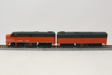 HO Scale Train Miniature TM FA1 FB1 Locomotive Set Great Northern GN Unlettered picture
