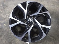 2018-2022 Toyota CHR Machined and Painted Black 18x7 alloy, 10 spoke Wheel Rim picture