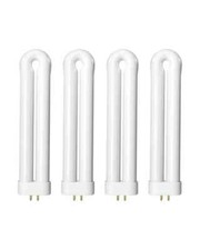 4-Pack Replacement Bulbs for 15W Bug Zapper,15W-BL U Shaped Twin Tube with 4-Pin picture