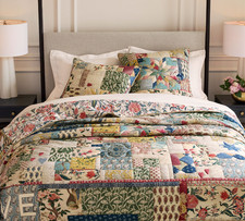 SALE Pottery Barn Elise Love Quilt Size Full/Queen - US Stock picture
