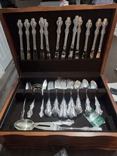 Vintage Towle T 1968 Silverplate Standish 65 PC Set picture