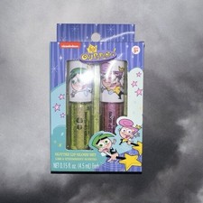 THE FAIRLY ODD PARENTS 2 Piece Glittery Lip Gloss Set NEW FAST SHIPPING picture