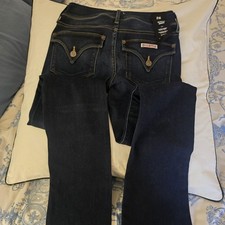 Hudson High Rise Bootcut Jeans Dark Wash Stretch 5-Pocket Elysian 26 picture