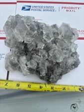 incredible calcite with marcasite cluster picture