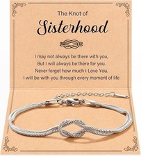 Tarsus Love Knot Sister Bracelet for Women, Sisters Gifts from Sister picture
