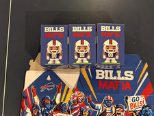 set of 3 NIB Buffalo Bills Bills Mafia Bobblehead  from McDonalds, Mafia box too picture
