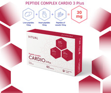 Cardio 3 Plus - Cardiovascular System Peptide Bioregulator Complex 60 Capsules picture