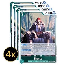 4x Shanks OP14 One Piece Foil Playset NM #OP14-027 picture