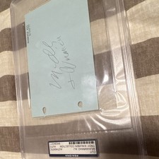 Muhammad Ali Cut Signature PSA/DNA Authentic Auto Troy Kinunen Collection picture