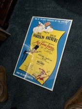 My Fair Lady Window Card Poster Rex Harrison Julie Andrews picture