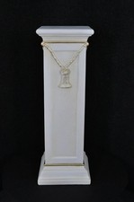 Beautiful column hand made and painted old EUrope style picture