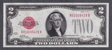 1928 $2 CRISP AU+ United States Note picture