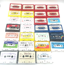 Vtg Disney Read Along Book Cassette Tapes Lot Case Care Bears Muppets Star Wars picture