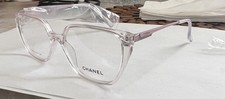 Chanel Eyeglasses Frame,transparent&pink ,52,17,143. Woman.(50% Off)v Nice picture