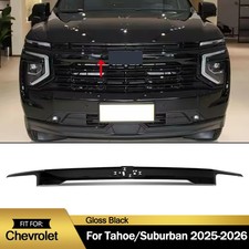 Gloss Black Front Grille Molding Trim For 2025-2026 Chevy Tahoe/Suburban LT RST picture