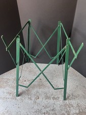 Vintage Coleman Heavy Steel Green Stove Cooler Folding High Stand No. 10 NO BOX picture