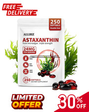 Astaxanthin 24mg | 250 Softgels | 250-Day Supply 250 Count (Pack of 1) picture