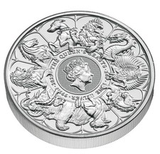2021 Great Britain Silver Queen's Beasts Collector Coin 2 oz  - .9999 Fine picture