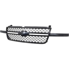 2006-07 Chevrolet Silverado; Grill Assembly; Honeycomb Style; Paintable Black picture