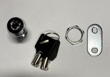 Admiral Tubular Cam Lock Set with 2 Keys – Chrome Finish picture