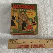 Blondie & Dagwood Everybody's Happy Chic Young Whitman Hardcover Illustrated picture